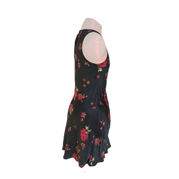 Vintage Rose Print Slip Dress - Picture 4 of 5